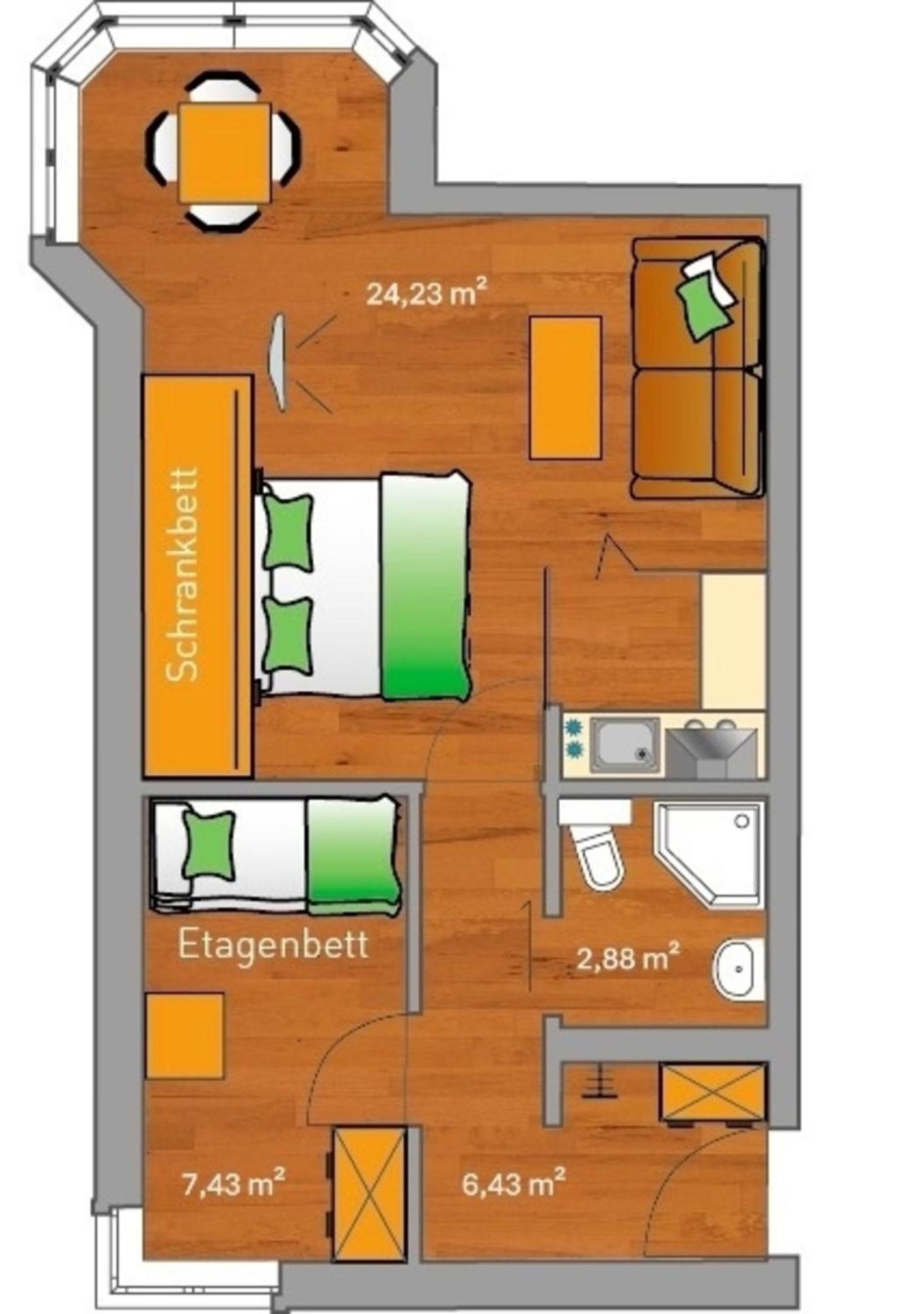 Ancora Marina Haus 1 Nr 01, Typ 1 Apartman Neustadt in Holstein Kültér fotó